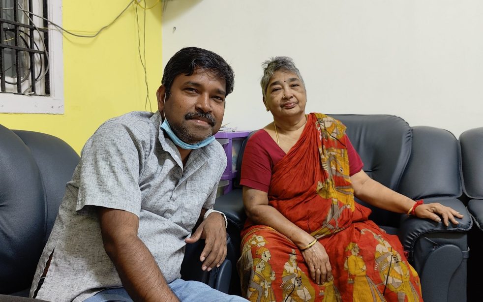 அம்மாவுடன் நான்